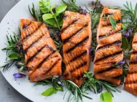 Jigsaw Puzzle grilled fish
