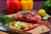 Rompecabezas Fish with pepper