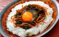 パズル Rice with vegetables
