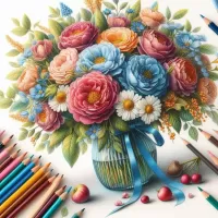 Слагалица Pencil drawing