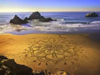 Пазл Рисунок на песке