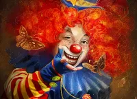 Jigsaw Puzzle Red clown