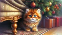 Jigsaw Puzzle Ginger kitten