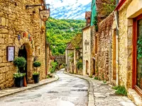 Jigsaw Puzzle Rocamadour France