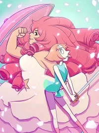 Quebra-cabeça Rose Quartz and Pearl