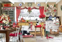 Слагалица Christmas kitchen