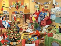 Jigsaw Puzzle Christmas rush