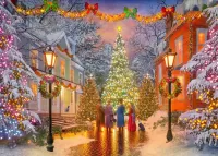 Zagadka Christmas lights