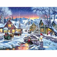 Puzzle Christmas evening