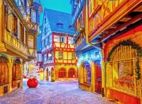 Jigsaw Puzzle Christmas in Colmar