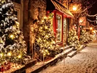 Jigsaw Puzzle Christmas in Quebec