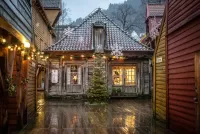 Jigsaw Puzzle Christmas in Norway