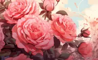 Puzzle Roses
