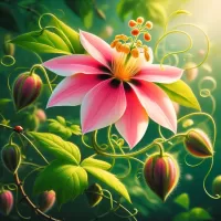 Bulmaca Pink flower
