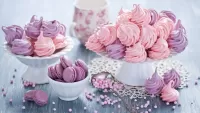 Rompecabezas Pink meringue