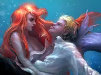 Jigsaw Puzzle Mermaid and youth
