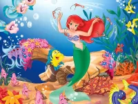 Слагалица Ariel the mermaid