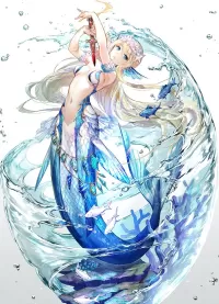 Zagadka The little mermaid