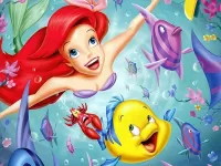 Puzzle Ariel the mermaid