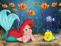 Rompecabezas Mermaid Disney