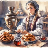 パズル Russian girl 
