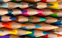 Zagadka Rows of pencils