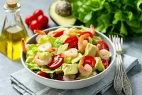 Слагалица Shrimp salad