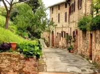 Slagalica San Gimignano Italy