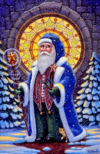 Пазл Санта Клаус
