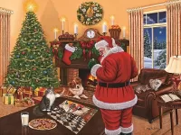 Jigsaw Puzzle Santa Claus