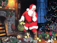 Puzzle Santa Klaus prishel