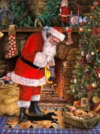 Rätsel Santa u kamina