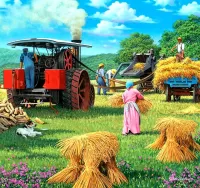 Jigsaw Puzzle The harvest