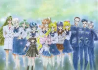 Puzzle Sailor moon school