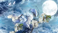 Jigsaw Puzzle Silver moon