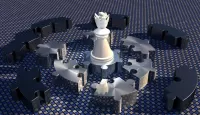 Jigsaw Puzzle Chess piece