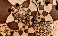 Puzzle Checkerboard pattern