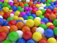 Jigsaw Puzzle Coloured balls