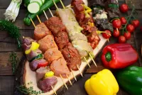 Jigsaw Puzzle Barbecue five