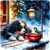 Puzzle Puppy e tette