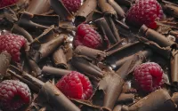 Слагалица Chocolate and raspberry