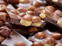 Пазл Шоколад с орехами