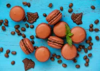 Zagadka Chocolate macarons