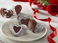 パズル Chocolate hearts