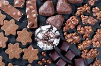 Puzzle Chocolate sweets