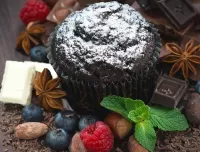 Quebra-cabeça Chocolate cake