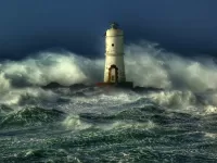 Слагалица Storm lighthouse