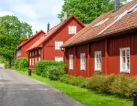 Слагалица Swedish village