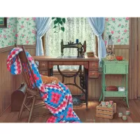 Jigsaw Puzzle Sewing area