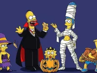 Пазл Симпсоны Хэллоуин
